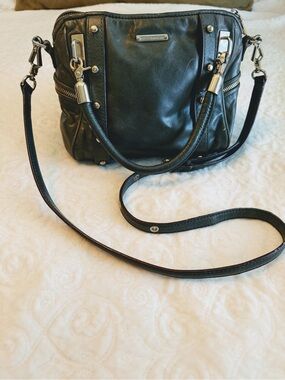 Rebecca Minkoff Forest Green Leather Crossbody Bag